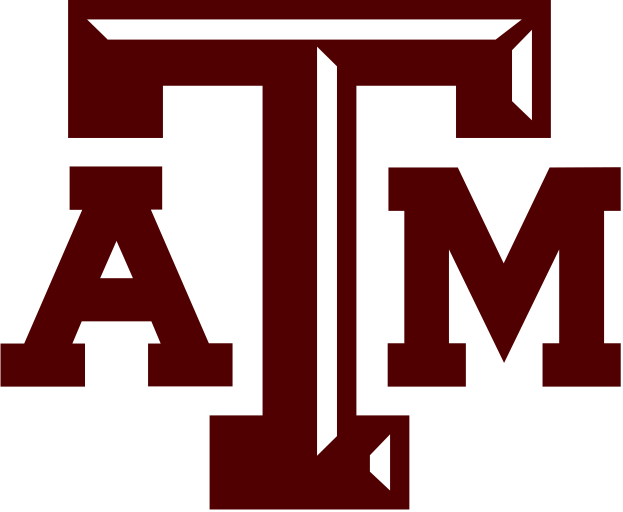 1246px Texas AM University logo svg